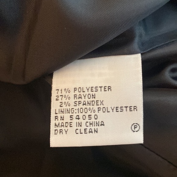 Anne Klein Blazer Anne Klein Modern Notched Collar Blazer with Stretch Size 8 - Picture 10 of 11